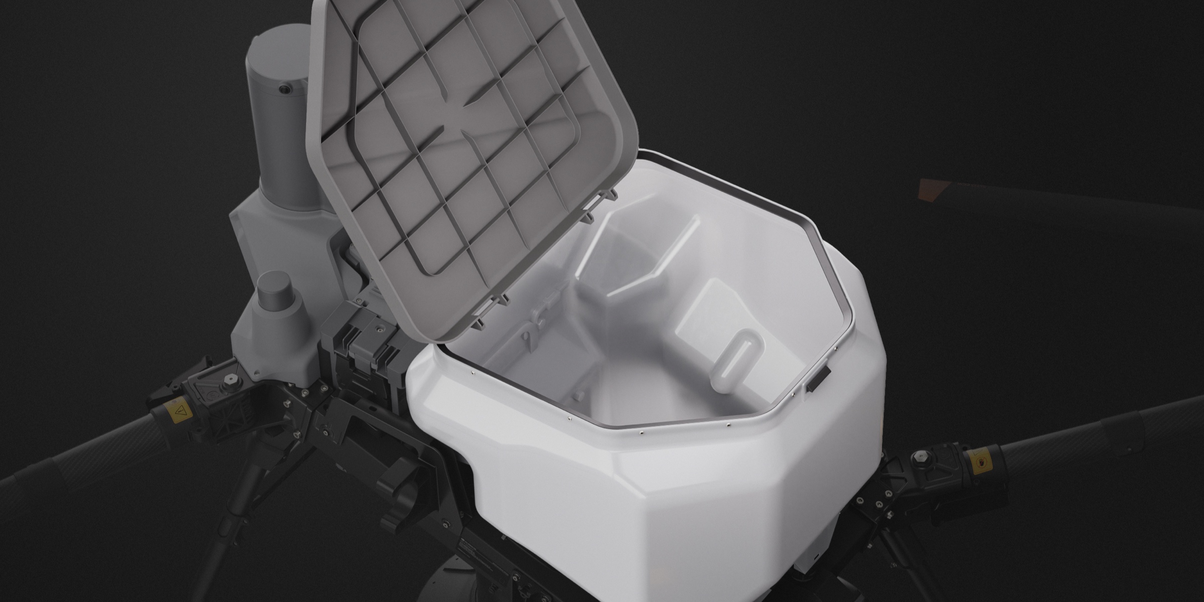 Tolva de carga del DJI Agras T55